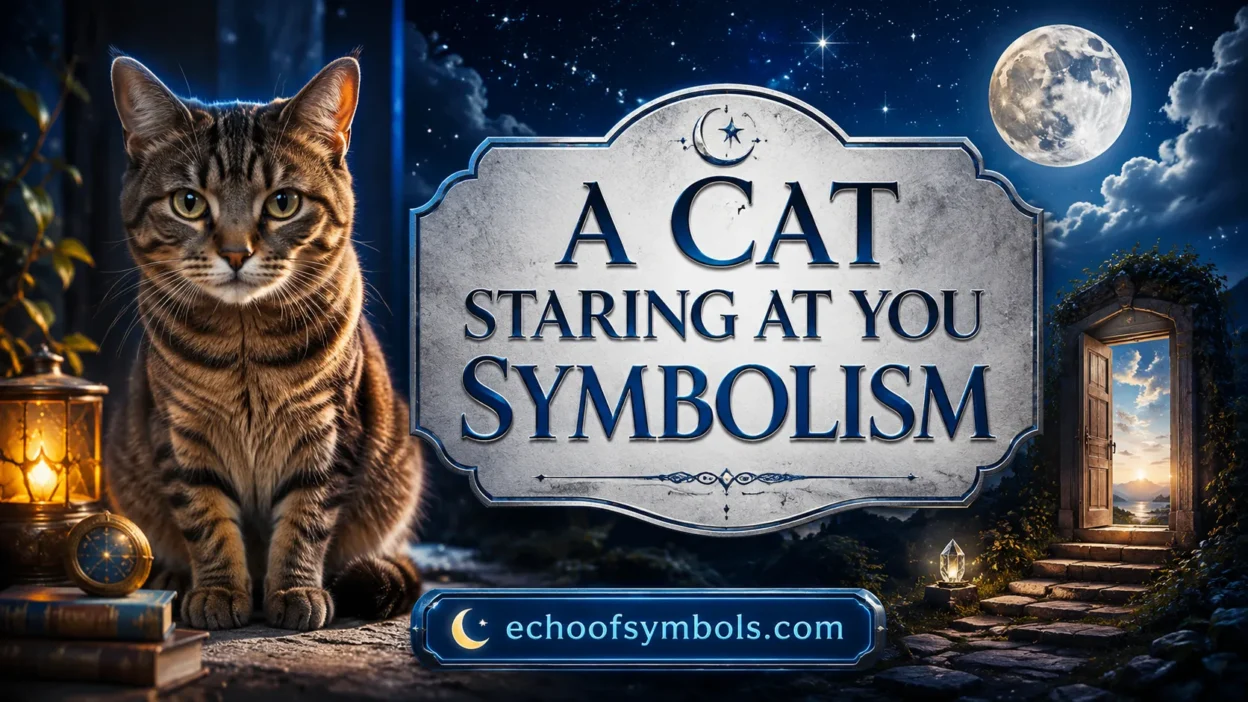 A Cat Staring at You Symbolism