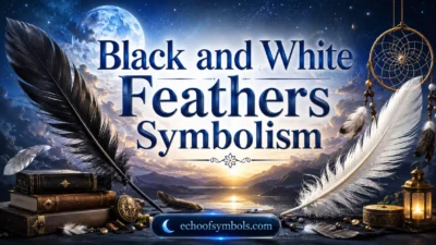 Black and White Feathers Symbolism