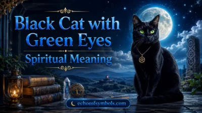 The Black Cat with Green Eyes Spiritual Meaning