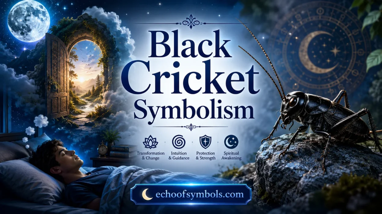 Black Cricket Meaning and Symbolism
