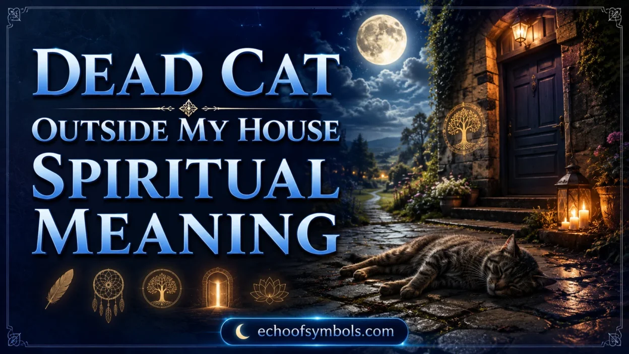 Finding a Dead Cat Outside My House Symbolism