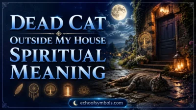 Finding a Dead Cat Outside My House Symbolism