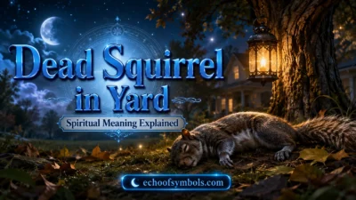 Dead Squirrel in Yard Spiritual Meaning
