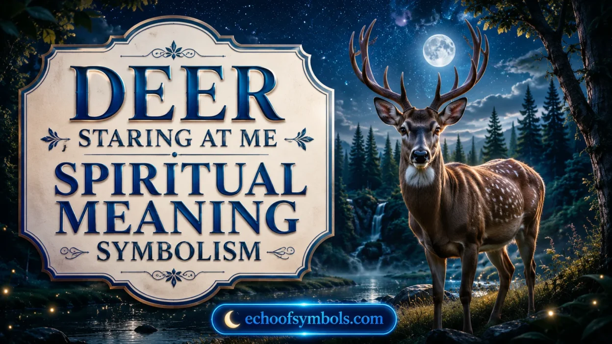 Deer Staring at Me Symbolism