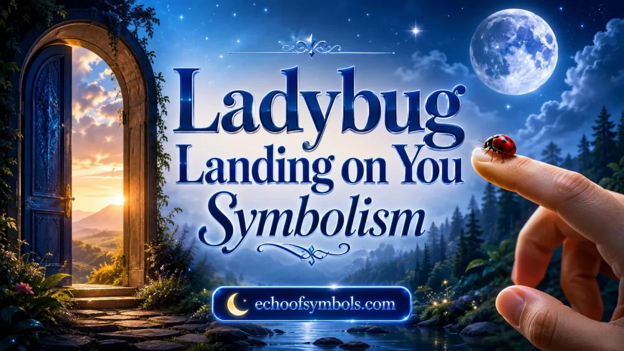 Ladybug Landing on You Symbolism
