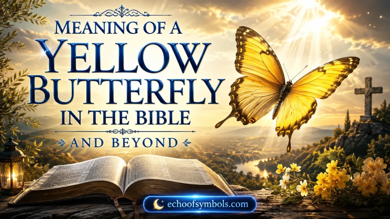 Meaning of a Yellow Butterfly in the Bible