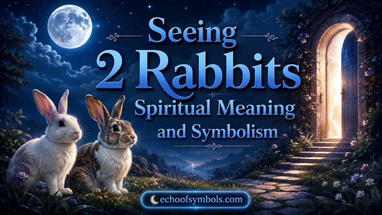 Seeing 2 Rabbits Spiritual Meaning and Symbolism