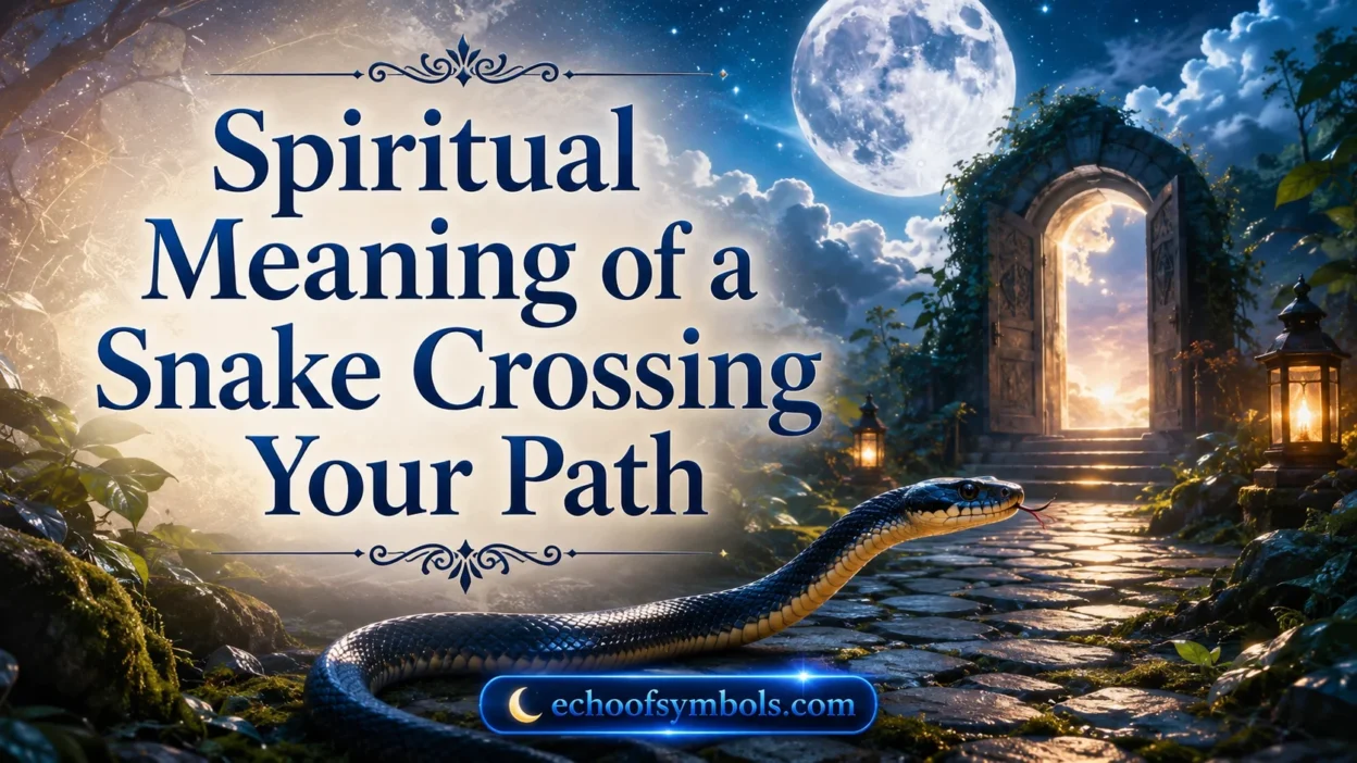 Spiritual Meaning of a Snake Crossing Your Path