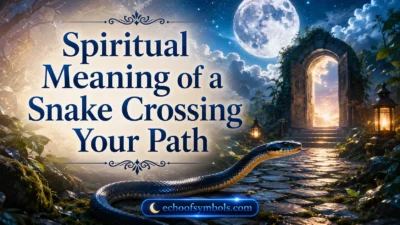Spiritual Meaning of a Snake Crossing Your Path
