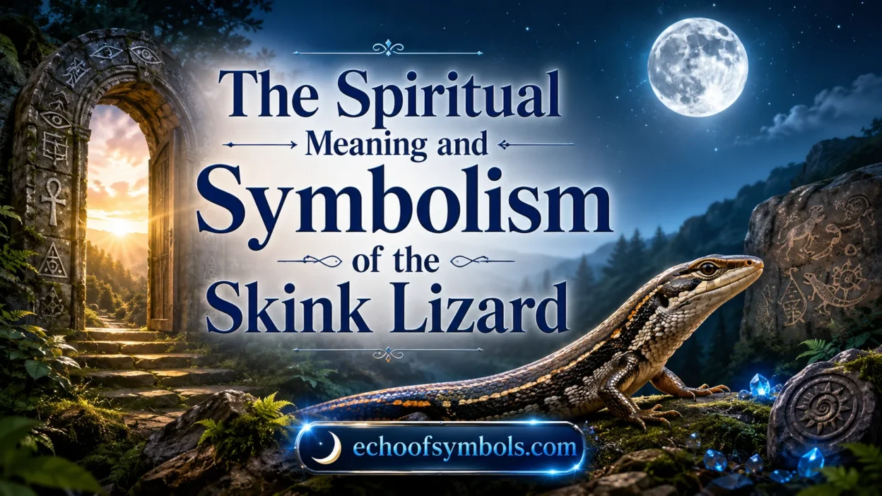 The Spiritual Meaning and Symbolism of the Skink Lizard