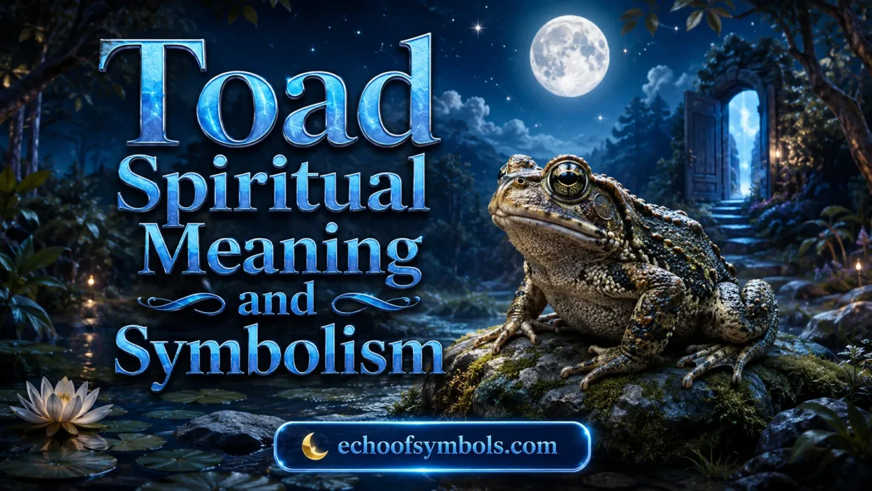 Toad Spiritual Meaning and Symbolism