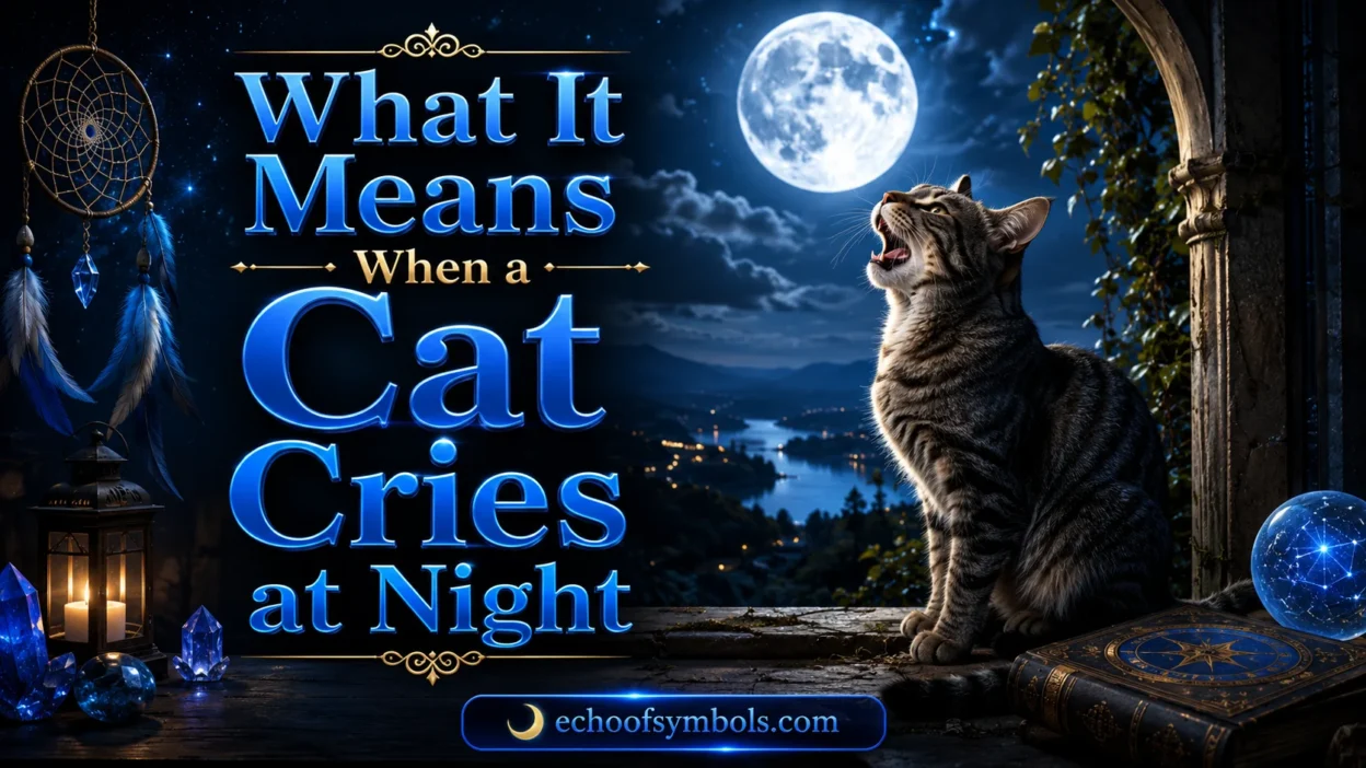 What It Means When a Cat Cries at Night