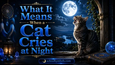 What It Means When a Cat Cries at Night